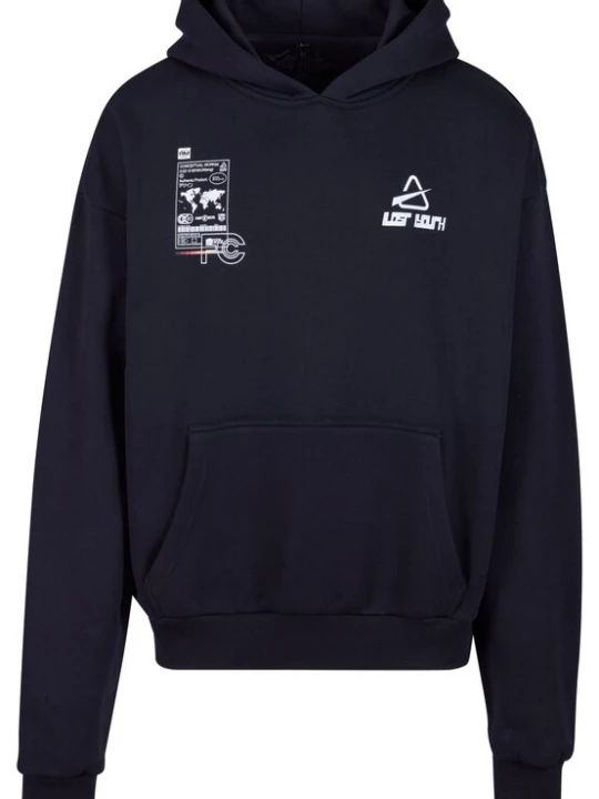 Foto van product Lost Youth Sweatshirt 'Conceptual' zwart / wit