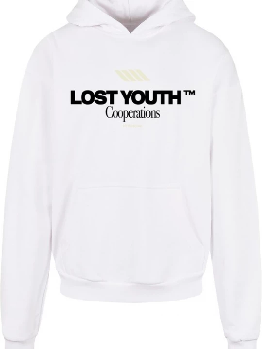 Foto van product Lost Youth Sweatshirt 'Cooperations' zwart / wit