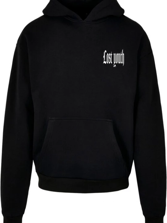 Foto van product Lost Youth Sweatshirt 'Dollar' groen / rood / zwart / wit