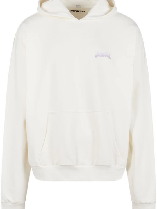 Foto van product Lost Youth Sweatshirt 'Flowers' geel / sering / pasteloranje / wit