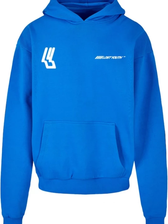 Foto van product Lost Youth Sweatshirt hemelsblauw / wit
