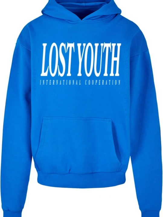 Foto van product Lost Youth Sweatshirt hemelsblauw / wit