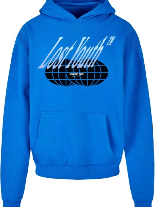 Foto van product Lost Youth Sweatshirt 'Icon V.5' blauw / pastelblauw / zwart / wit