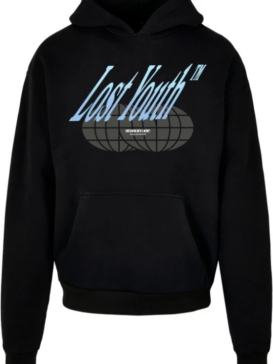 Foto van product Lost Youth Sweatshirt 'Icon V.5' lichtblauw / donkergrijs / zwart / wit