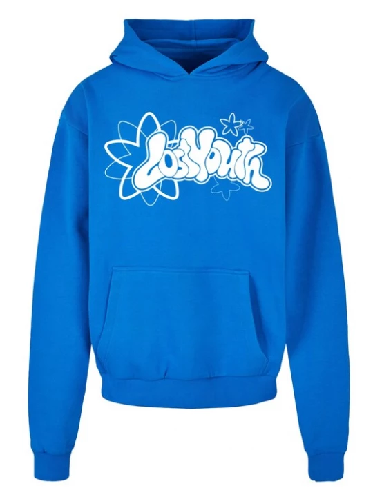 Foto van product Lost Youth Sweatshirt 'Starry' kobaltblauw / wit
