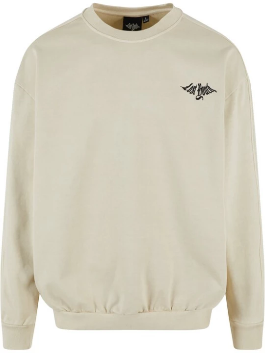 Foto van product Lost Youth Sweatshirt 'Terry Classic' sand / zwart