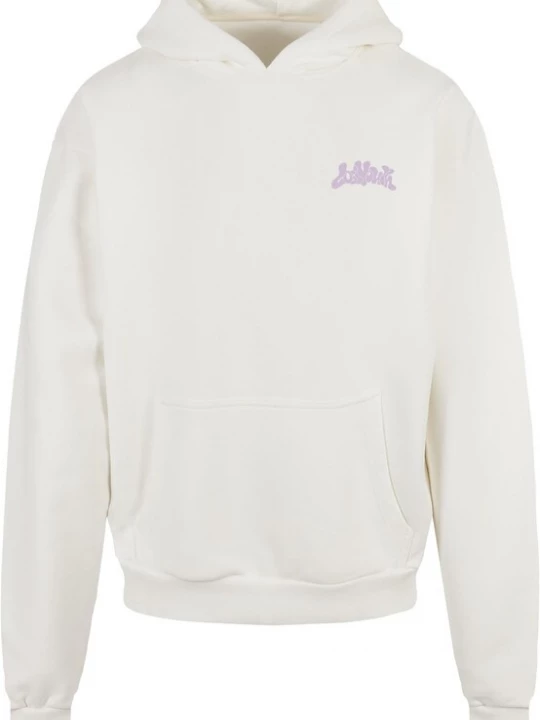 Foto van product Lost Youth Sweatshirt 'Youthquake' lila / donkerroze / zwart / wit