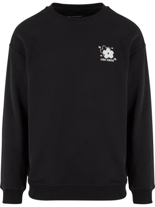 Foto van product Lost Youth Sweatshirt zwart / wit