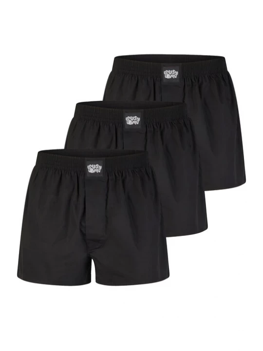 Foto van product Lousy Livin Boxershorts '3er Pack' zwart