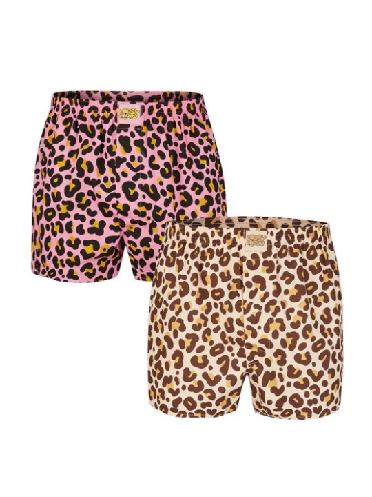 Foto van product Lousy Livin Boxershorts 'Leroy' bruin