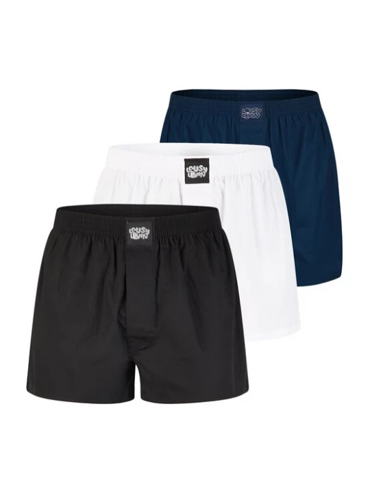 Foto van product Lousy Livin Boxershorts navy / zwart / wit