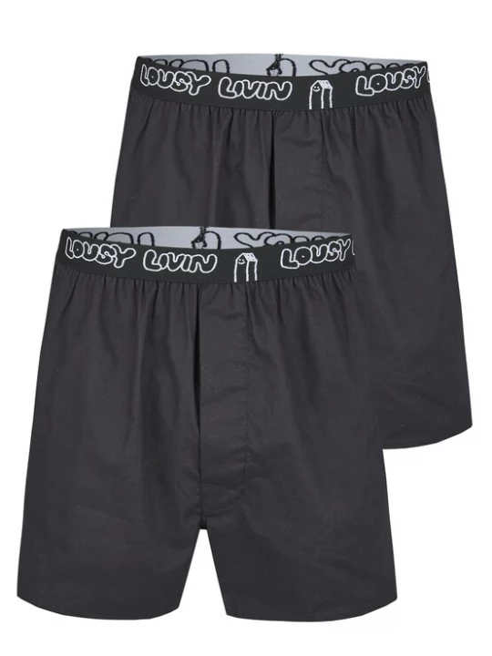Foto van product Lousy Livin Boxershorts zwart