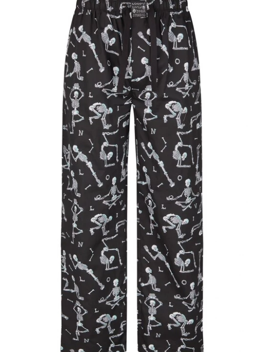 Foto van product Lousy Livin Pyjamabroek zwart / wit