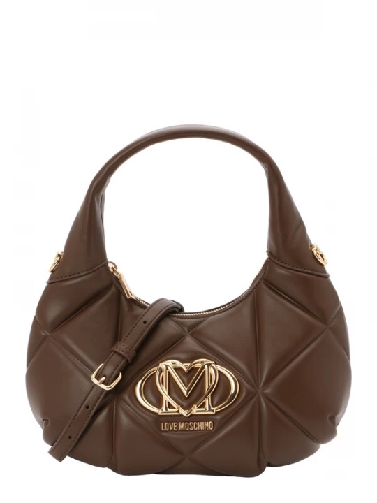 Foto van product Love Moschino Schoudertas chocoladebruin / goud