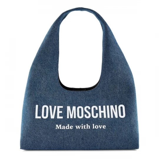 Foto van product Love Moschino Schoudertas 'Denim Signature' blauw