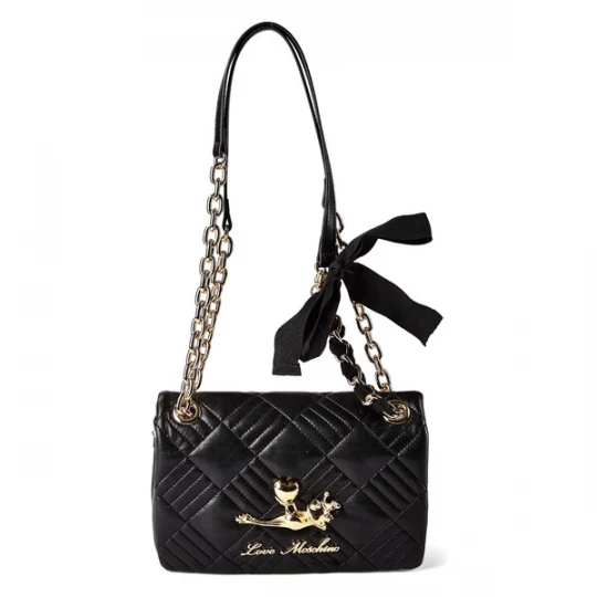 Foto van product Love Moschino Schoudertas 'Frog' zwart