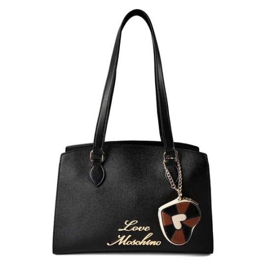 Foto van product Love Moschino Schoudertas 'Heart Charm' zwart