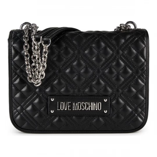 Foto van product Love Moschino Schoudertas zilvergrijs / zwart
