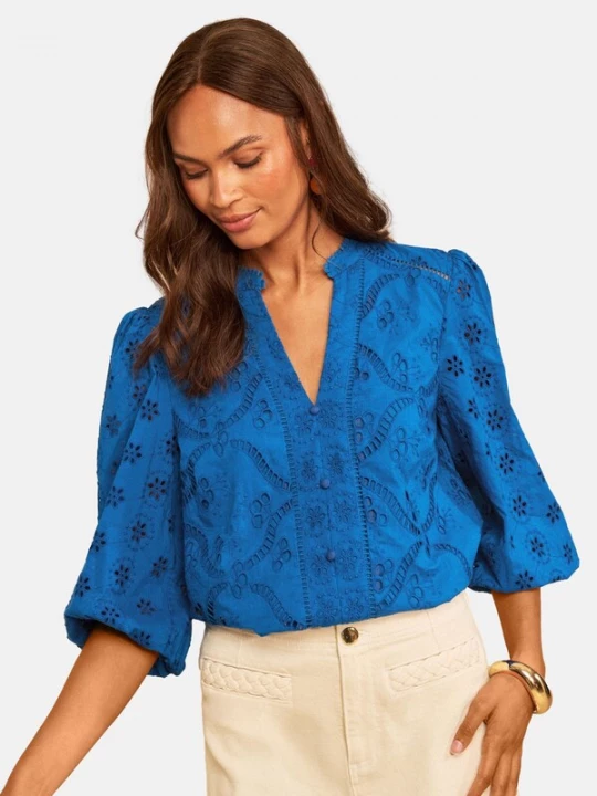 Foto van product love & roses Blouse blauw