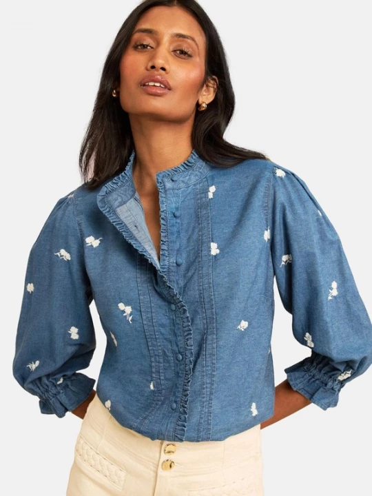 Foto van product love & roses Blouse blauw