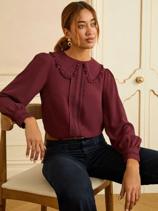 Foto van product love & roses Blouse bourgogne
