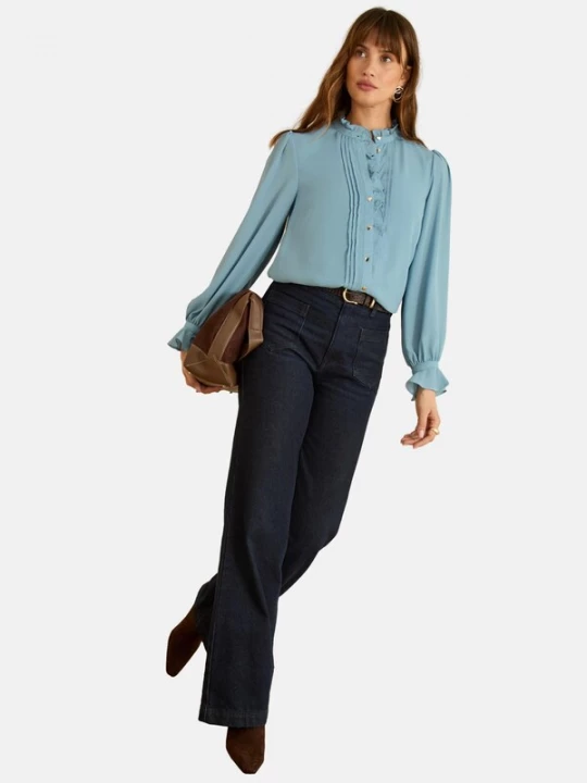 Foto van product love & roses Blouse hemelsblauw