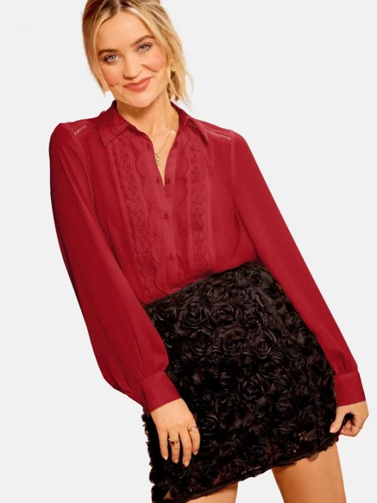 Foto van product love & roses Blouse rood
