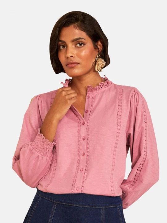 Foto van product love & roses Blouse rosa