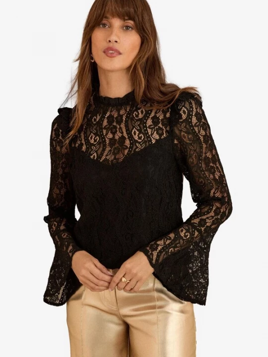 Foto van product love & roses Blouse zwart