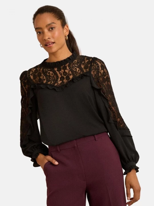 Foto van product love & roses Blouse zwart