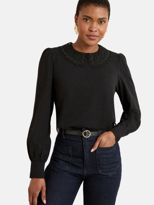 Foto van product love & roses Blouse zwart