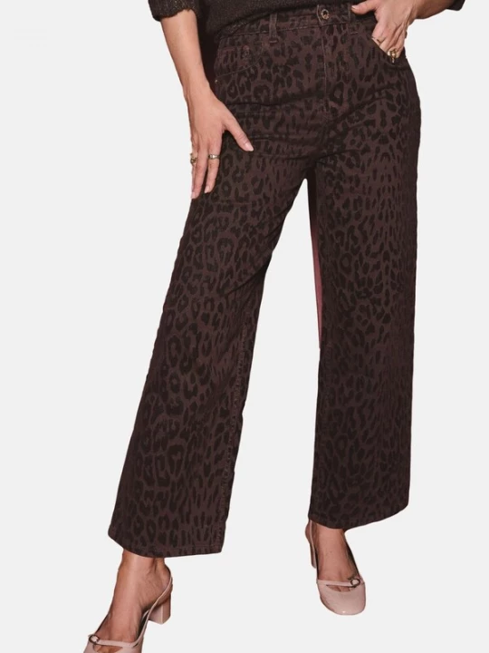Foto van product love & roses Jeans bruin / donkerbruin