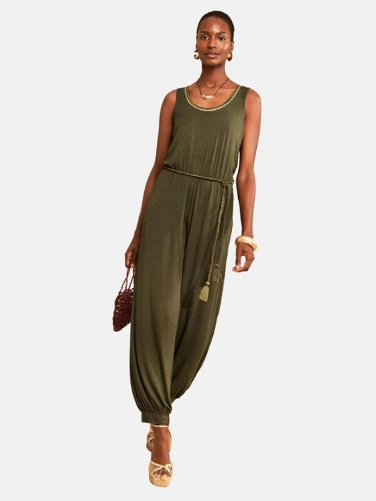 Foto van product love & roses Jumpsuit kaki