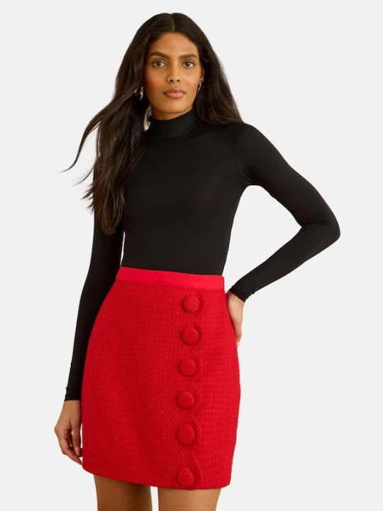 Foto van product love & roses Rok bordeaux
