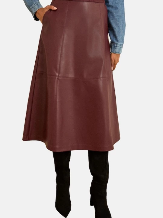 Foto van product love & roses Rok donkerbruin