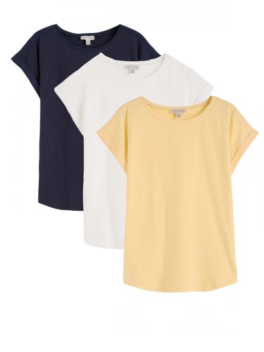 Foto van product love & roses Shirt marine / honing / offwhite