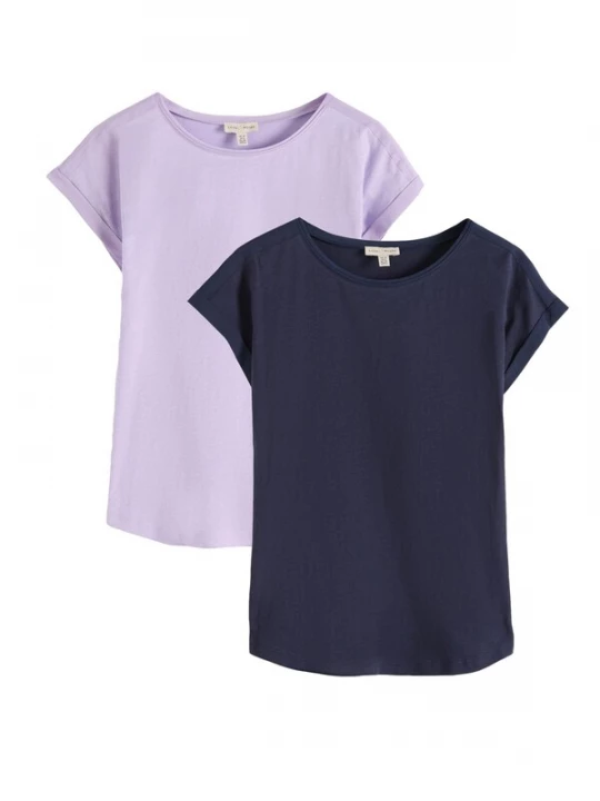 Foto van product love & roses Shirt navy / lavendel