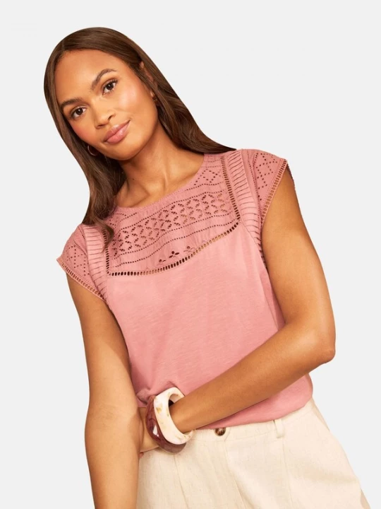 Foto van product love & roses Shirt oudroze