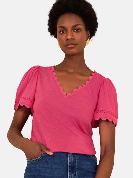 Foto van product love & roses Shirt pink