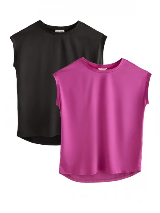 Foto van product love & roses Shirt pink / zwart