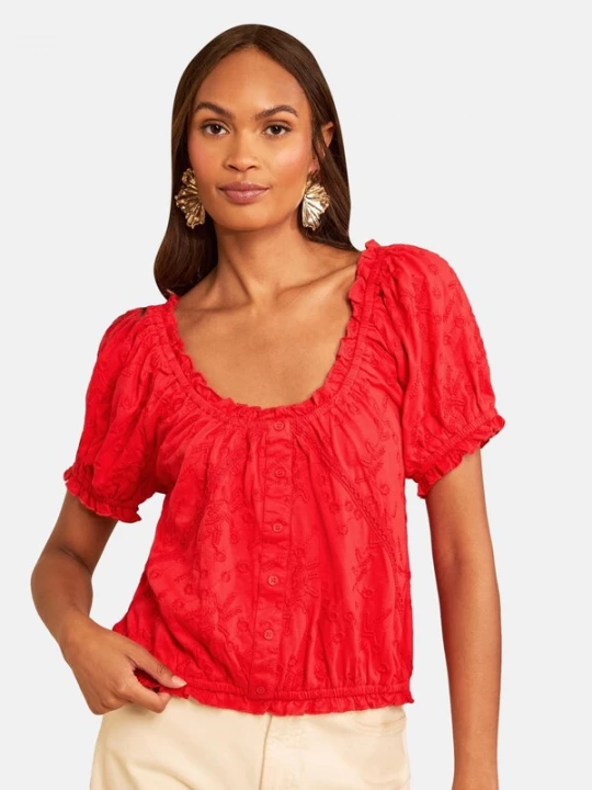 Foto van product love & roses Shirt rood