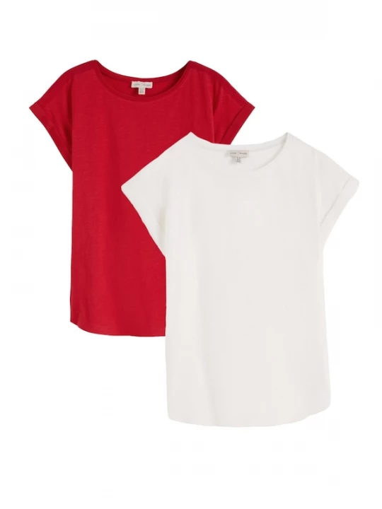 Foto van product love & roses Shirt rood / wit