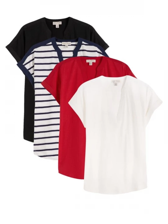 Foto van product love & roses Shirt rood / zwart / wit