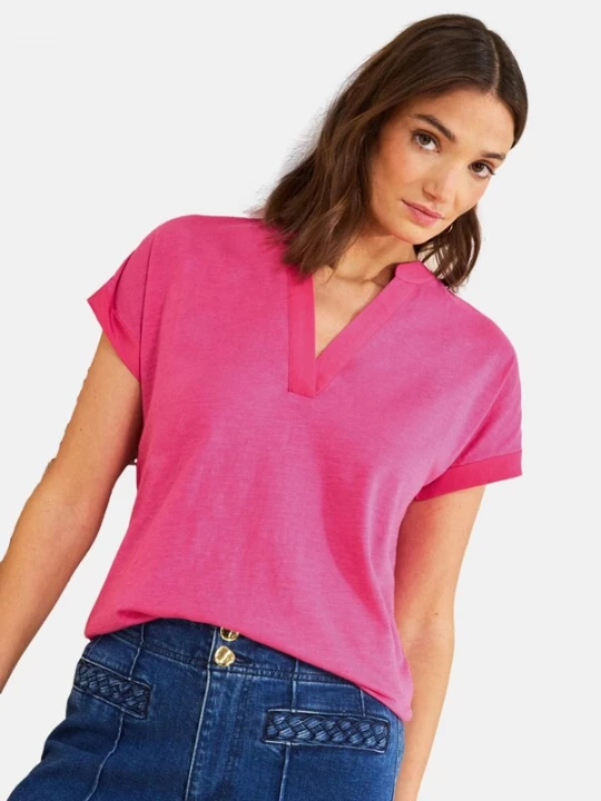 Foto van product love & roses Shirt roze gemêleerd