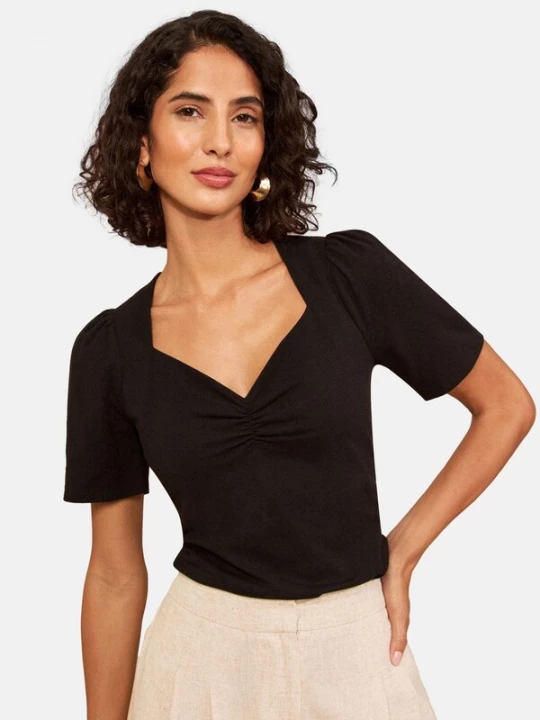 Foto van product love & roses Shirt zwart