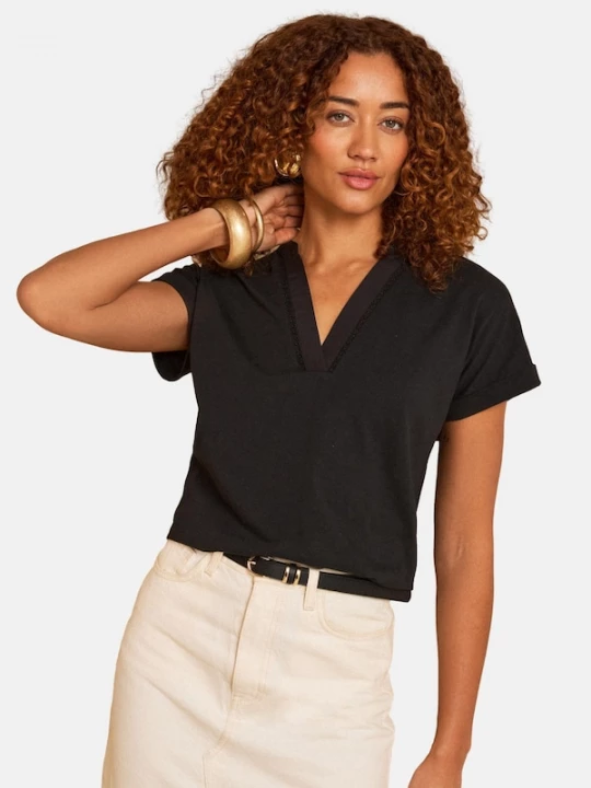 Foto van product love & roses Shirt zwart