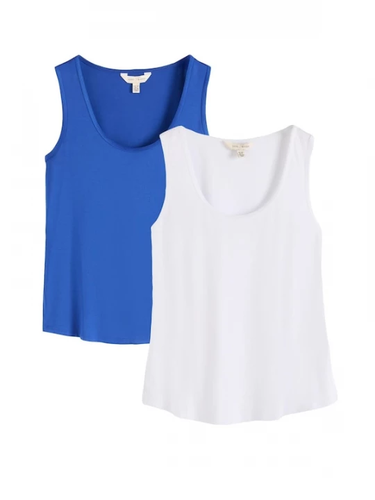 Foto van product love & roses Top blauw / wit