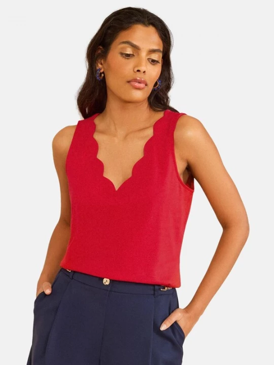 Foto van product love & roses Top rood