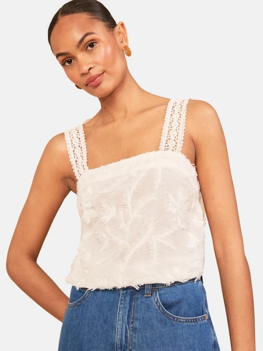Foto van product love & roses Top wit