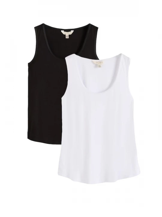 Foto van product love & roses Top zwart / wit